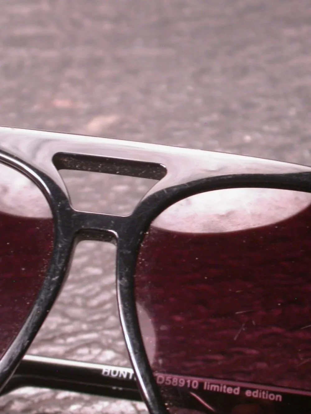 Beryll Hunter Black Sporty Sunglasses Modern Limited Edition Frames Only